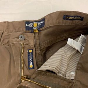 Lucky Brand Brown Chino Pants 31x32